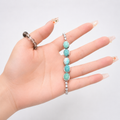 Natural Larimar Gemstone Bracelet